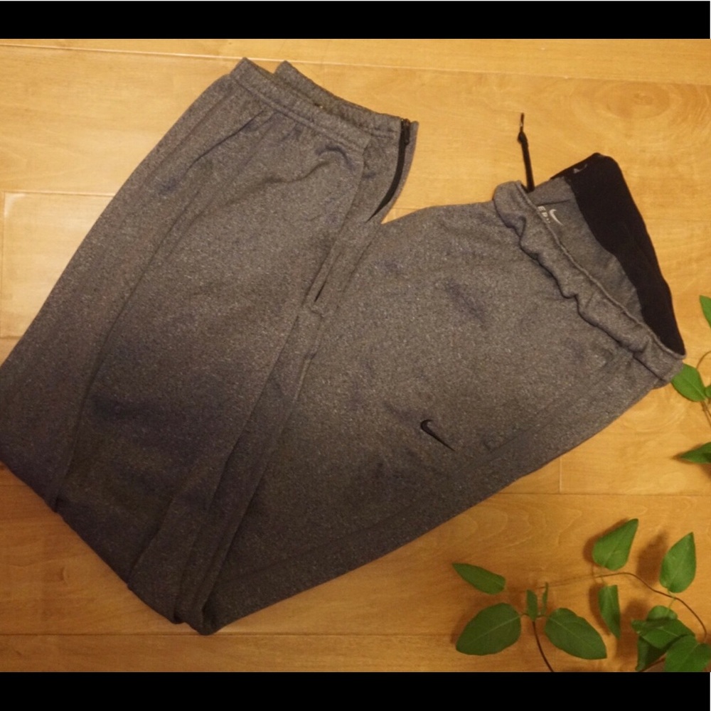 Gray Nike sweats